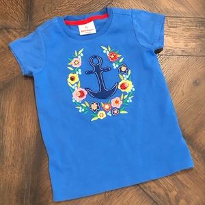 HA blue anchor short sleeve decal shirt